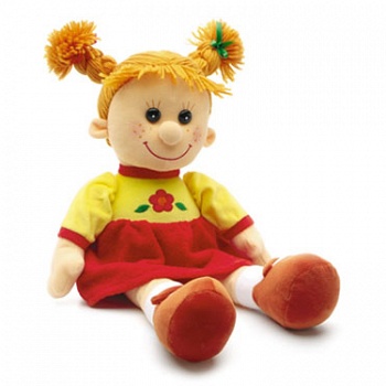 Мягкая игрушка "Кукла Майя в платье" (Lava 8371B)