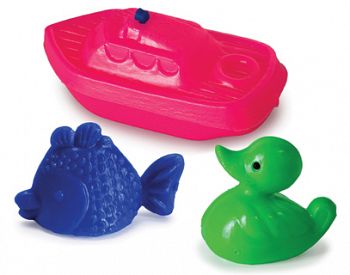 Набор игрушек для купания "Морской" (Росигрушка 9038)