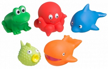 Набор игрушек для ванны "Water Fun" (Happy Baby 32000)