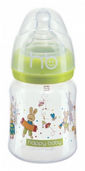 Бутылочка для кормления "Funny Bunny" (Happy Baby 10012)