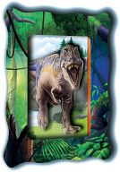 Объемная картинка в рамке "Тираннозавр" (5 деталей)