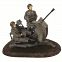 Набор миниатюр "Великая Отечественная. Немецкое 20-мм зенитное орудие Flak-38 с расчетом" (Звезда 6117)
