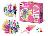 Мозаика с аппликацией "Barbie. Барби-дизайнер" (125 деталей)