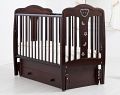 Кровать с маятником 120x60 Гандылян "Мишель" махагон
