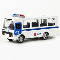 Машина металлическая инерционная "ПАЗ 3205. Полиция"