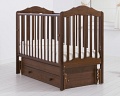 Кровать с маятником 120x60 Гандылян "Анастасия" орех