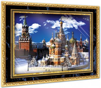 Объемная картина "Архитектура. Московский Кремль" (Vizzle 0136)