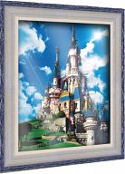 Объемная картина "Знаменитые замки. Сказочный замок" (36 деталей)
