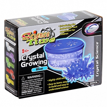 Набор для выращивания кристалла "Crystal Growing. Blue" (28906)