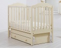 Кровать с маятником 120x60 Гандылян "Анастасия" слоновая кость