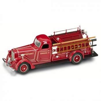 Коллекционная модель автомобиля "Пожарная машина. AMERICAN LAFRANCE B-550RC 1939" (Yat Ming 43007)
