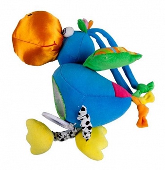 Мягкая развивающая игрушка "Попугай" (Жирафики 93522)