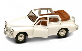 Коллекционная модель автомобиля "ГАЗ-М20 ПОБЕДА КАБРИОЛЕТ" (Yat Ming 24215)