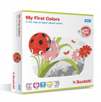Настольная развивающая игра "Мои первые цвета" (Scotchi 60003)