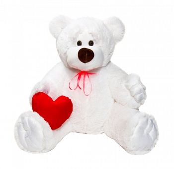 Мягкая игрушка "Медведь Ханни с сердцем" (МД-ХАНС-1)