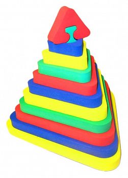Пирамидка из мягкого полимера "Треугольник" (Бомик 318)