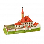 Сборная модель из картона "Приоратский Дворец" (106 деталей)