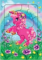 Пазл "Развивающая рамка. Лошадка-Единорожка" (11 элементов)