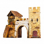 Сборная модель из картона "Старые ворота" (15 деталей)