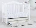 Кровать с маятником 120x60 Гандылян "Моника" белый