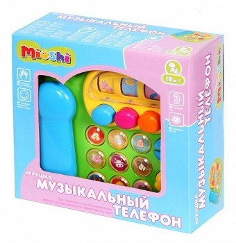 Игрушка "Музыкальный телефон" (Mioshi TY9056)
