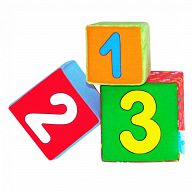 Кубики-мякиши "Раз, два, три" (3 элемента)
