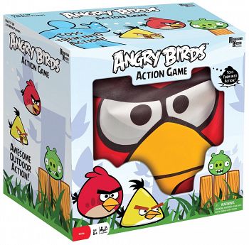 Настольная игра "Angry Birds. Action Game" (Tactic 40587N)