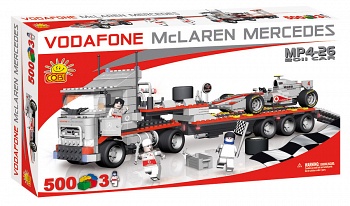 Конструктор "McLaren. Mercedes MP4-26 + Truck" (Cobi 25501)