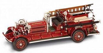 Коллекционная модель автомобиля "Пожарная машина. AHRENS-FOX N-S-4 1925" (Yat Ming 43004)
