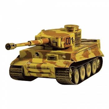 Сборная модель из картона "Танк PzKpfw VI Tiger" (Умная Бумага 198)