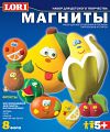 Набор для изготовления и росписи барельефов "Магниты. Фрукты" (8 форм)
