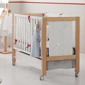 Кровать 140x70 Micuna Neus Luxe Relax Big белый/натуральный