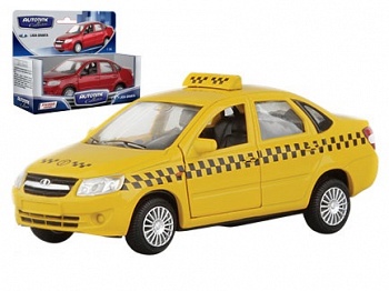 Модель автомобиля "ЛАДА GRANTA. Такси" (Autotime Collection 33956W)