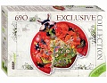 Фигурный пазл "Exclusive Collection. Божья коровка" (690 элементов)