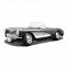 Коллекционная модель автомобиля "CHEVROLET CORVETTE SPIDER 1957" (Maisto 31139)
