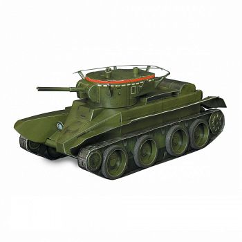 Сборная модель из картона "Танк БТ-5" (Умная Бумага 210-01)