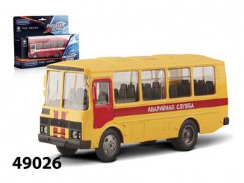 Модель автомобиля "ПАЗ-32053. Аварийная служба" (Autotime Collection 49026)