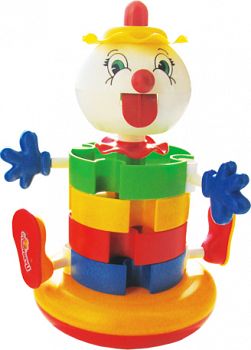 Развивающая игрушка "Клоун-неваляшка" (Пластмастер 15013)