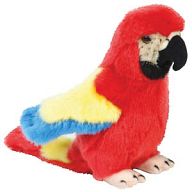 Мягкая игрушка "Диалоги о животных. Попугай красный"