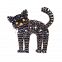 Набор для изготовления броши "Чёрный кот" (Клевер АА 05-551)