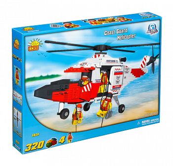 Конструктор "Action Town. Coast Guard Helicopter" (Cobi 1831)