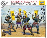 Набор миниатюр "Битвы самураев. Самураи с нагината"