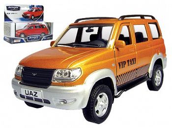Модель автомобиля "УАЗ ПАТРИОТ. VIP такси" (Autotime Collection 30189)
