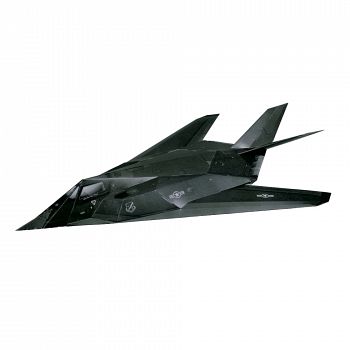 Сборная модель из картона "Самолет Night Hawk F-117" (Умная Бумага 183)