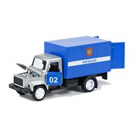 Машина металлическая инерционная "ГАЗ 3307. Полиция"