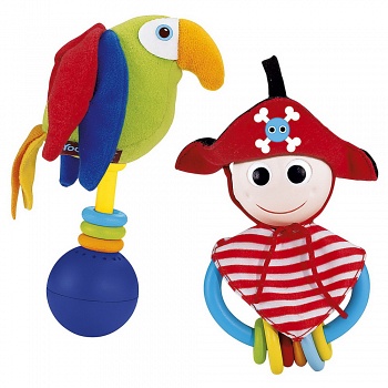 Погремушка-прорезыватель "Веселый пират" (Yookidoo 40118)