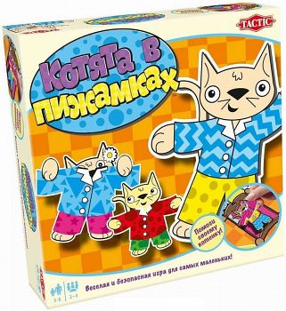Настольная игра "Котята в пижамках" (Tactic 40530)