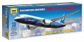 Сборная модель "Пассажирский авиалайнер Боинг 787-8 "Дримлайнер"