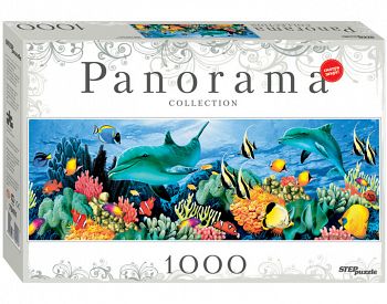 Пазл "Panorama. Подводный мир" (Степ Пазл 79401)