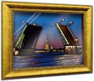 Объемная картина "Мосты мира. Благовещенский мост" (22 детали)